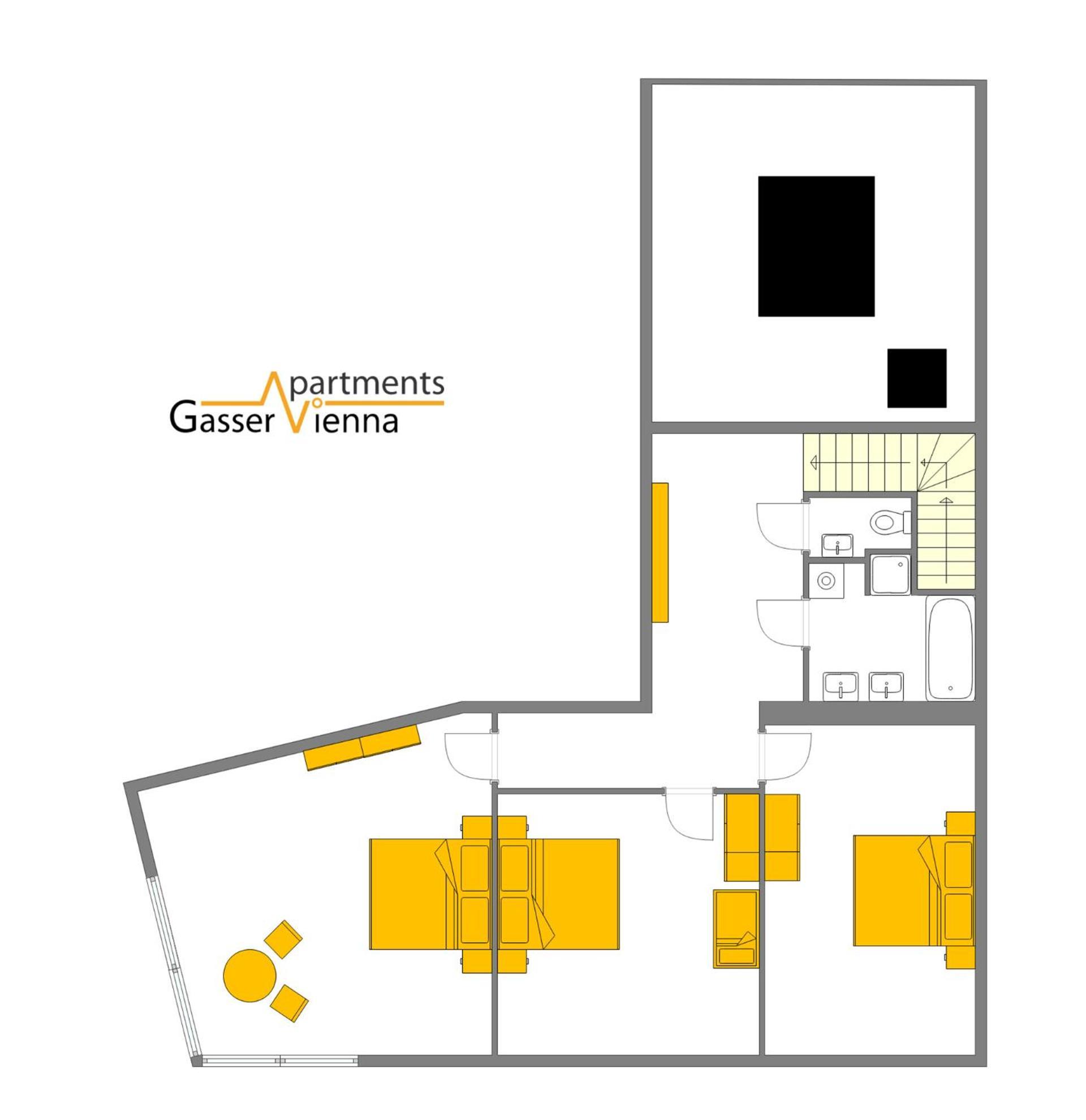 Gasser Apartments - Apartments Karlskirche Wien Eksteriør billede
